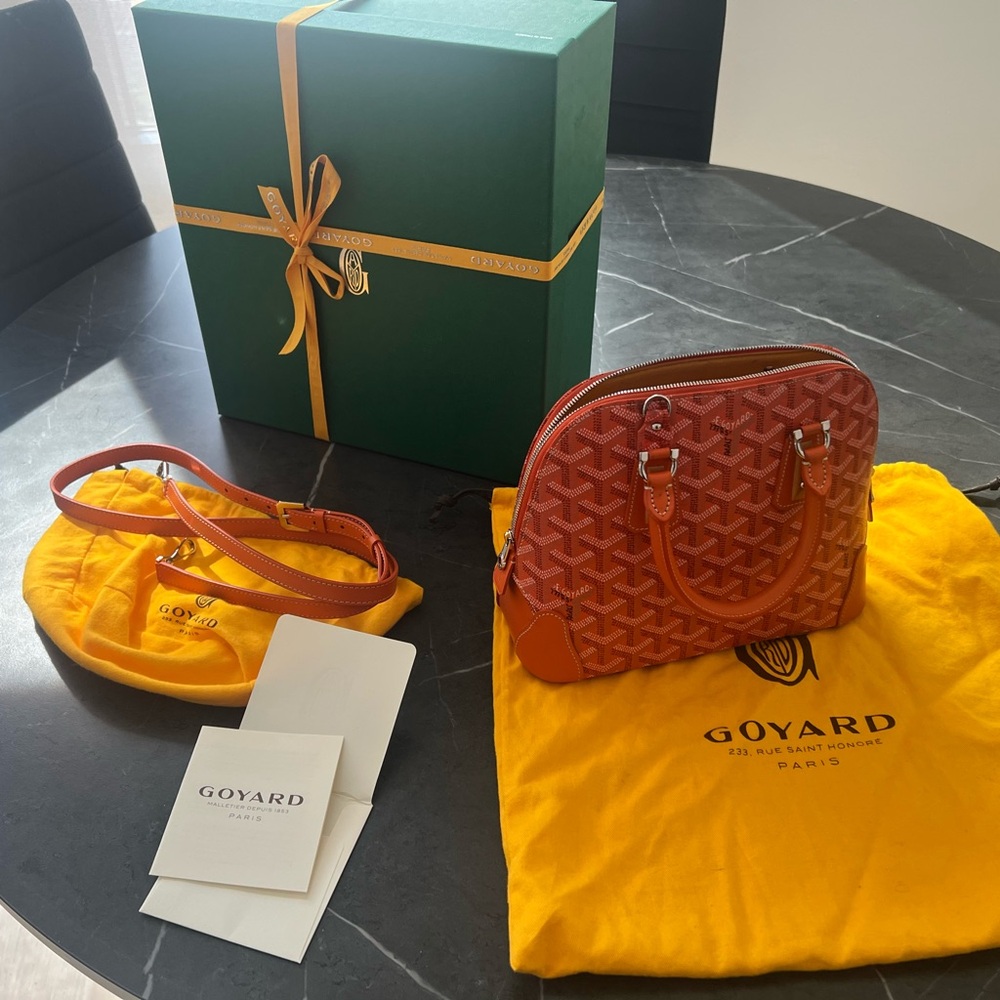 Goyard Vendôme Mini Bag Orange